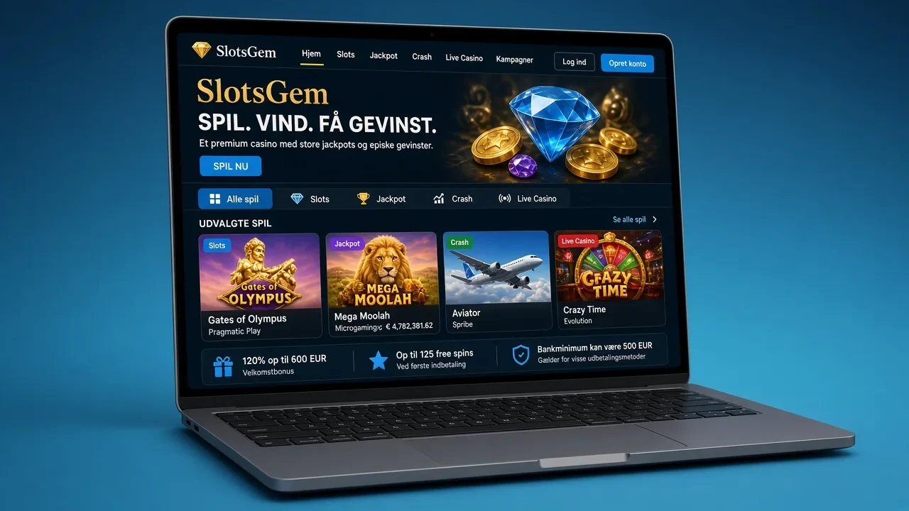 SlotsGem Casino uden ROFUS